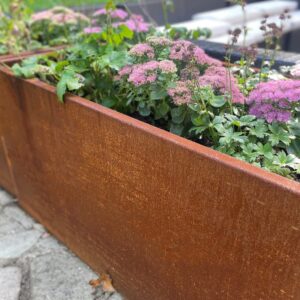 Terra Luxury Corten Steel Planter Collection