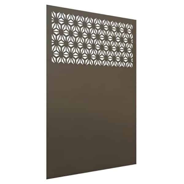 Asanoha Privacy Metal Garden Screen Image