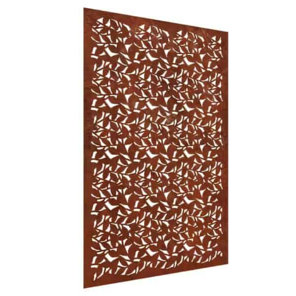 Branches Corten Steel Garden Screen Image