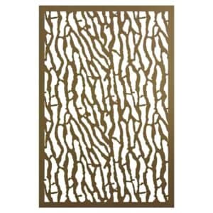 Coral Metal Garden Screen product image