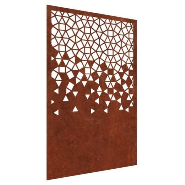 Ibiza Corten Steel Garden Screen Image