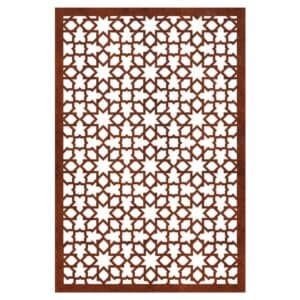 Marrakech Corten Steel Garden Screen Product Image