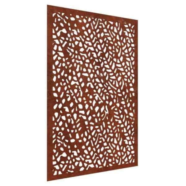 Ophio Corten Steel Garden Screen Image