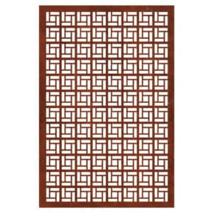 Shoji Corten Steel Garden Screen Product Image